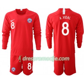 Čile Dres A. VIDAL 8 Dječji Domaći 2018/19 Dugim Rukavima